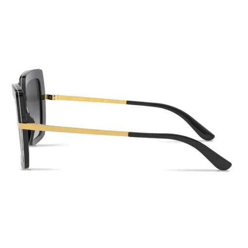 Dolce & Gabbana Eyewear Sunglasses & Eyewear-Dolce & Gabbana - Half Print Sunglasses - Black - Dolce & Gabbana Eyewear - Avvenice