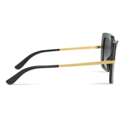 Dolce & Gabbana Eyewear Sunglasses & Eyewear-Dolce & Gabbana - Half Print Sunglasses - Black - Dolce & Gabbana Eyewear - Avvenice