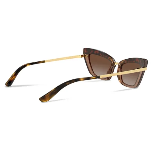 Dolce & Gabbana Eyewear Sunglasses & Eyewear-Dolce & Gabbana - Half Print Sunglasses - Havana - Dolce & Gabbana Eyewear - Avvenice