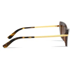 Dolce & Gabbana Eyewear Sunglasses & Eyewear-Dolce & Gabbana - Half Print Sunglasses - Havana - Dolce & Gabbana Eyewear - Avvenice