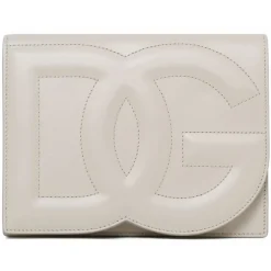 Dolce & Gabbana Bags-Dolce & Gabbana - Ivory DG Crossbody Bag - Dolce & Gabbana Exclusive Luxury Collection - Avvenice