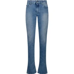 Dolce & Gabbana Trousers-Dolce & Gabbana - Light Blue Bootcut Jeans - Dolce & Gabbana Exclusive Luxury Collection - Avvenice