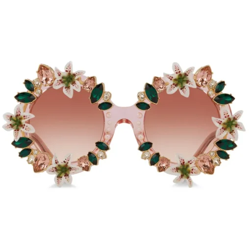 Dolce & Gabbana Eyewear Sunglasses & Eyewear-Dolce & Gabbana - Lilium Sunglasses - Pink - Dolce & Gabbana Eyewear - Avvenice