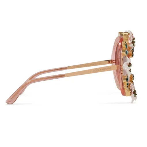 Dolce & Gabbana Eyewear Sunglasses & Eyewear-Dolce & Gabbana - Lilium Sunglasses - Pink - Dolce & Gabbana Eyewear - Avvenice