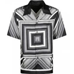 Dolce & Gabbana Shirts-Dolce & Gabbana - Multi-Striped Silk Shirt - Dolce & Gabbana Exclusive Luxury Collection - Avvenice