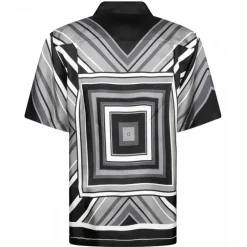 Dolce & Gabbana Shirts-Dolce & Gabbana - Multi-Striped Silk Shirt - Dolce & Gabbana Exclusive Luxury Collection - Avvenice
