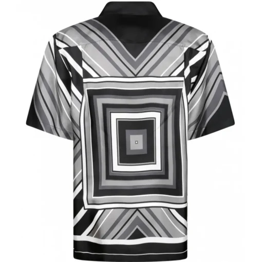 Dolce & Gabbana Shirts-Dolce & Gabbana - Multi-Striped Silk Shirt - Dolce & Gabbana Exclusive Luxury Collection - Avvenice