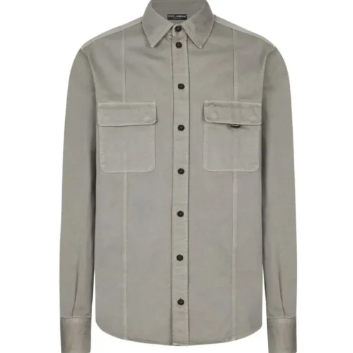 Dolce & Gabbana Shirts-Dolce & Gabbana - Oversize Cotton Shirt - Dolce & Gabbana Exclusive Luxury Collection - Avvenice