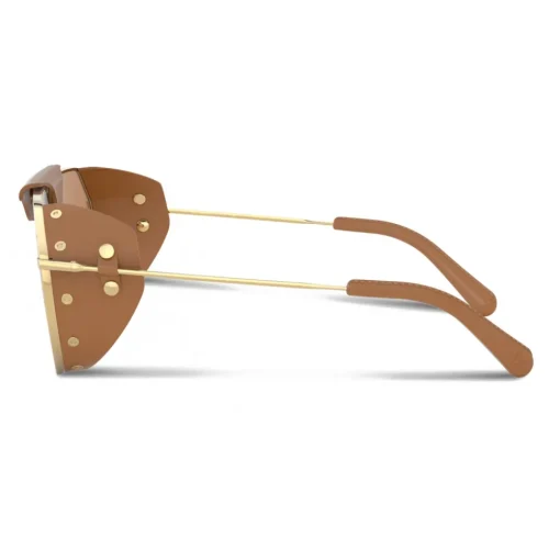 Dolce & Gabbana Eyewear Sunglasses & Eyewear-Dolce & Gabbana - Panama Sunglasses - Gold Camel - Dolce & Gabbana Eyewear - Avvenice