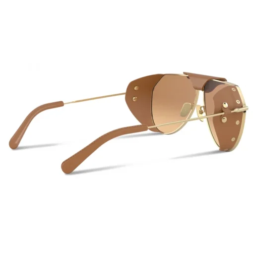 Dolce & Gabbana Eyewear Sunglasses & Eyewear-Dolce & Gabbana - Panama Sunglasses - Gold Camel - Dolce & Gabbana Eyewear - Avvenice