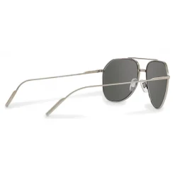 Dolce & Gabbana Eyewear Sunglasses & Eyewear-Dolce & Gabbana - Pilot Sunglasses in Gold Plated Metal - Plated Silver - Dolce & Gabbana Eyewear - Avvenice