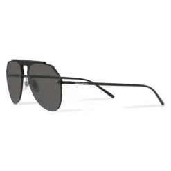 Dolce & Gabbana Eyewear Sunglasses & Eyewear-Dolce & Gabbana - Pilot Sunglasses in Metal - Black Matt - Dolce & Gabbana Eyewear - Avvenice