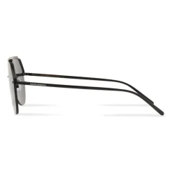 Dolce & Gabbana Eyewear Sunglasses & Eyewear-Dolce & Gabbana - Pilot Sunglasses in Metal - Black Matt - Dolce & Gabbana Eyewear - Avvenice