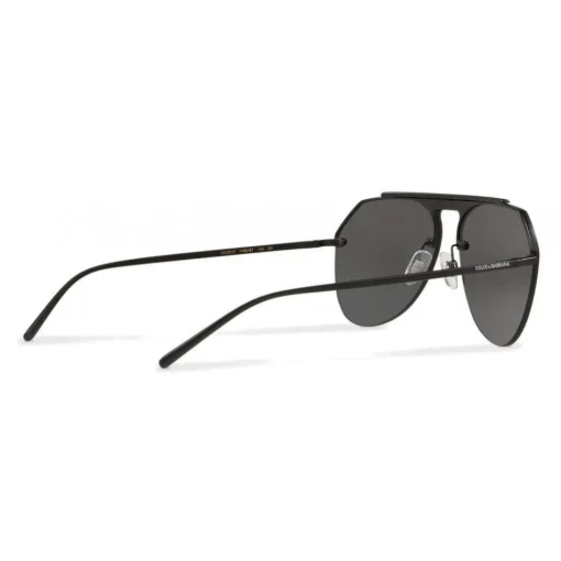 Dolce & Gabbana Eyewear Sunglasses & Eyewear-Dolce & Gabbana - Pilot Sunglasses in Metal - Black Matt - Dolce & Gabbana Eyewear - Avvenice