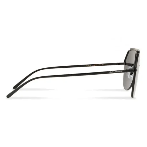 Dolce & Gabbana Eyewear Sunglasses & Eyewear-Dolce & Gabbana - Pilot Sunglasses in Metal - Black Matt - Dolce & Gabbana Eyewear - Avvenice