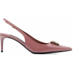Dolce & Gabbana Shoes-Dolce & Gabbana - Pink Lollo Slingbacks - Dolce & Gabbana Exclusive Luxury Collection - Avvenice