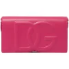 Dolce & Gabbana Bags-Dolce & Gabbana - Pink Phone Bag DG Logo - Dolce & Gabbana Exclusive Luxury Collection - Avvenice