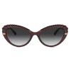 Dolce & Gabbana Eyewear Sunglasses & Eyewear-Dolce & Gabbana - Plisse Sunglasses - Burgundy - Dolce & Gabbana Eyewear - Avvenice