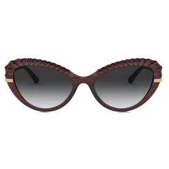 Dolce & Gabbana Eyewear Sunglasses & Eyewear-Dolce & Gabbana - Plisse Sunglasses - Burgundy - Dolce & Gabbana Eyewear - Avvenice