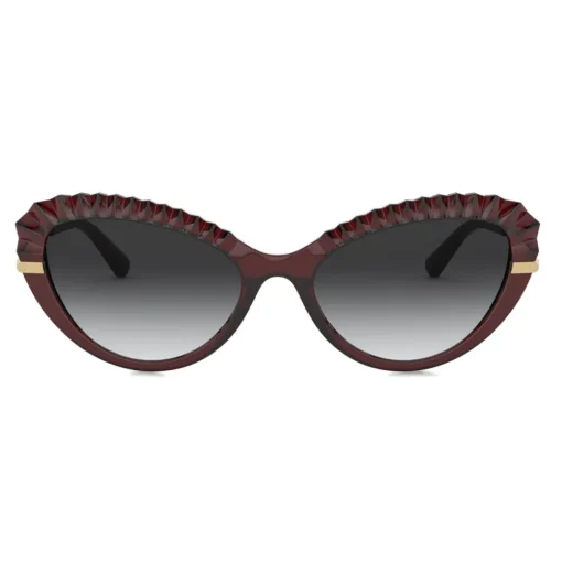 Dolce & Gabbana Eyewear Sunglasses & Eyewear-Dolce & Gabbana - Plisse Sunglasses - Burgundy - Dolce & Gabbana Eyewear - Avvenice