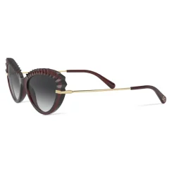 Dolce & Gabbana Eyewear Sunglasses & Eyewear-Dolce & Gabbana - Plisse Sunglasses - Burgundy - Dolce & Gabbana Eyewear - Avvenice