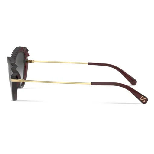 Dolce & Gabbana Eyewear Sunglasses & Eyewear-Dolce & Gabbana - Plisse Sunglasses - Burgundy - Dolce & Gabbana Eyewear - Avvenice