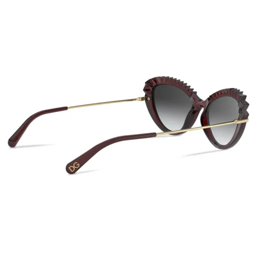 Dolce & Gabbana Eyewear Sunglasses & Eyewear-Dolce & Gabbana - Plisse Sunglasses - Burgundy - Dolce & Gabbana Eyewear - Avvenice