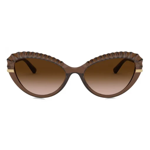 Dolce & Gabbana Eyewear Sunglasses & Eyewear-Dolce & Gabbana - Plisse Sunglasses - Brown - Dolce & Gabbana Eyewear - Avvenice