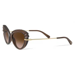 Dolce & Gabbana Eyewear Sunglasses & Eyewear-Dolce & Gabbana - Plisse Sunglasses - Brown - Dolce & Gabbana Eyewear - Avvenice