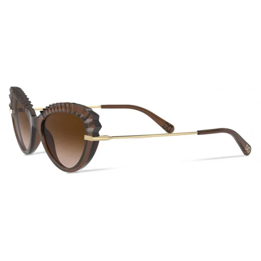 Dolce & Gabbana Eyewear Sunglasses & Eyewear-Dolce & Gabbana - Plisse Sunglasses - Brown - Dolce & Gabbana Eyewear - Avvenice