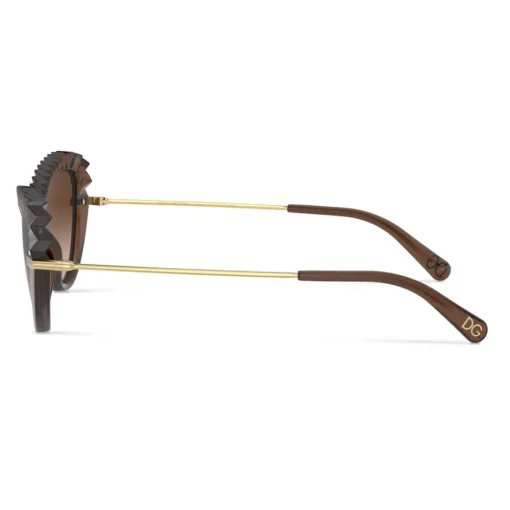 Dolce & Gabbana Eyewear Sunglasses & Eyewear-Dolce & Gabbana - Plisse Sunglasses - Brown - Dolce & Gabbana Eyewear - Avvenice