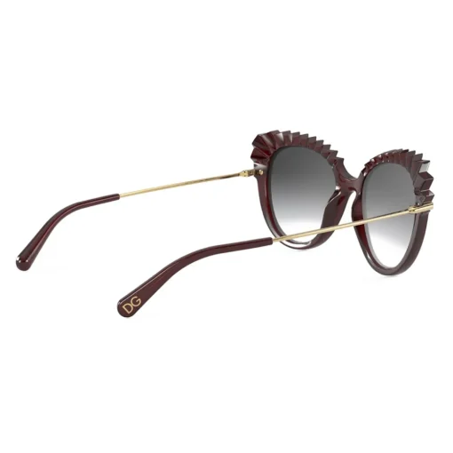 Dolce & Gabbana Eyewear Sunglasses & Eyewear-Dolce & Gabbana - Plisse Sunglasses - Burgundy - Dolce & Gabbana Eyewear - Avvenice