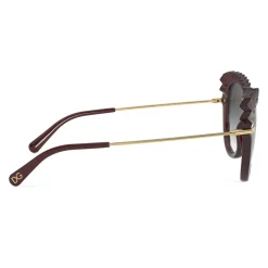 Dolce & Gabbana Eyewear Sunglasses & Eyewear-Dolce & Gabbana - Plisse Sunglasses - Burgundy - Dolce & Gabbana Eyewear - Avvenice