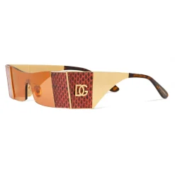 Dolce & Gabbana Eyewear Sunglasses & Eyewear-Dolce & Gabbana - Sicilian Jungle Sunglasses - Orange - Dolce & Gabbana Eyewear - Avvenice