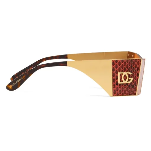 Dolce & Gabbana Eyewear Sunglasses & Eyewear-Dolce & Gabbana - Sicilian Jungle Sunglasses - Orange - Dolce & Gabbana Eyewear - Avvenice