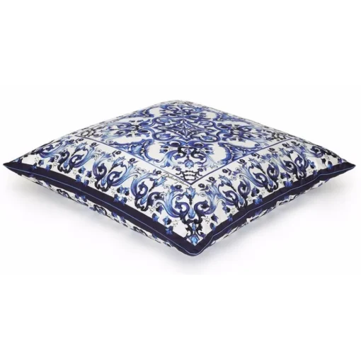 Dolce & Gabbana Home Accessories-Dolce & Gabbana - Silk Twill Cushion - Dolce & Gabbana Exclusive Luxury Collection - Avvenice