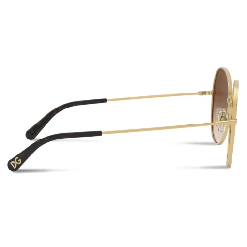 Dolce & Gabbana Eyewear Sunglasses & Eyewear-Dolce & Gabbana - Slim Sunglasses - Gold Brown - Dolce & Gabbana Eyewear - Avvenice