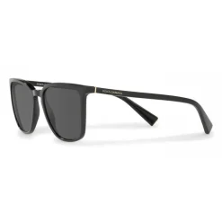 Dolce & Gabbana Eyewear Sunglasses & Eyewear-Dolce & Gabbana - Square Sunglasses in Acetate - Glossy Black - Dolce & Gabbana Eyewear - Avvenice