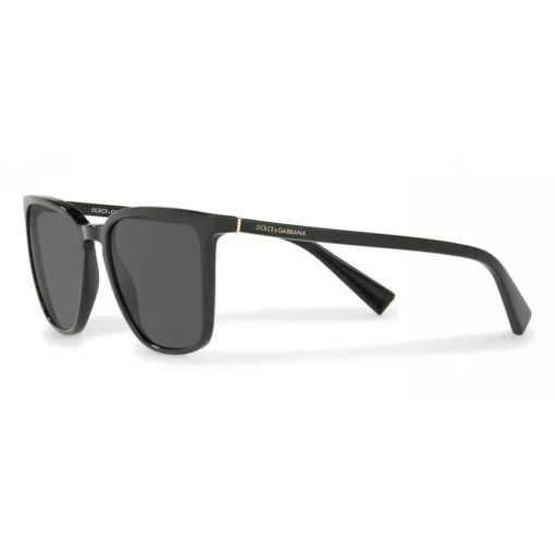 Dolce & Gabbana Eyewear Sunglasses & Eyewear-Dolce & Gabbana - Square Sunglasses in Acetate - Glossy Black - Dolce & Gabbana Eyewear - Avvenice