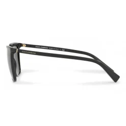 Dolce & Gabbana Eyewear Sunglasses & Eyewear-Dolce & Gabbana - Square Sunglasses in Acetate - Glossy Black - Dolce & Gabbana Eyewear - Avvenice