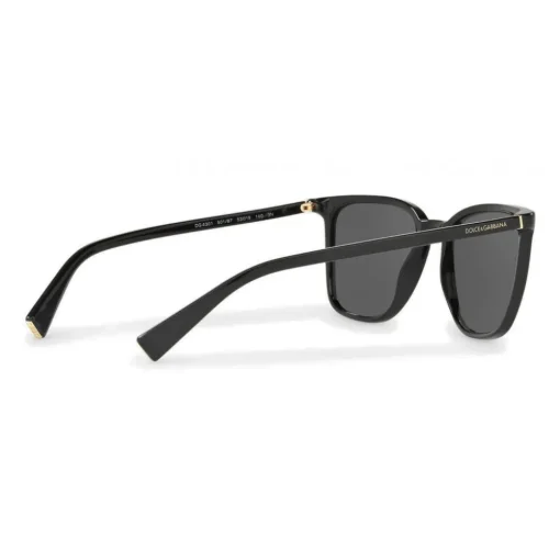 Dolce & Gabbana Eyewear Sunglasses & Eyewear-Dolce & Gabbana - Square Sunglasses in Acetate - Glossy Black - Dolce & Gabbana Eyewear - Avvenice