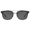 Dolce & Gabbana Eyewear Sunglasses & Eyewear-Dolce & Gabbana - Square Sunglasses with Metal Structure - Shiny Black - Dolce & Gabbana Eyewear - Avvenice