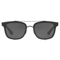 Dolce & Gabbana Eyewear Sunglasses & Eyewear-Dolce & Gabbana - Square Sunglasses with Metal Structure - Shiny Black - Dolce & Gabbana Eyewear - Avvenice