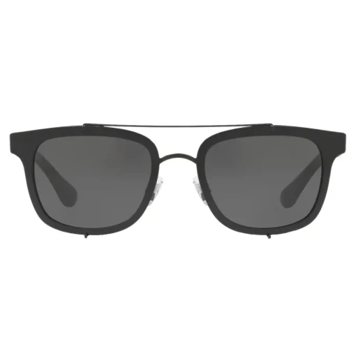 Dolce & Gabbana Eyewear Sunglasses & Eyewear-Dolce & Gabbana - Square Sunglasses with Metal Structure - Shiny Black - Dolce & Gabbana Eyewear - Avvenice