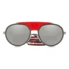Dolce & Gabbana Eyewear Sunglasses & Eyewear-Dolce & Gabbana - Sunglasses in Metal with Fabric Band - Red - Dolce & Gabbana Eyewear - Avvenice