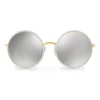 Dolce & Gabbana Eyewear Sunglasses & Eyewear-Dolce & Gabbana - Vintage Metal Sunglasses - Gold Silver - Dolce & Gabbana Eyewear - Avvenice