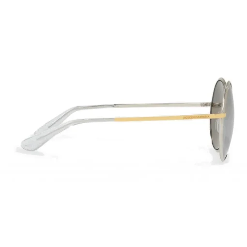 Dolce & Gabbana Eyewear Sunglasses & Eyewear-Dolce & Gabbana - Vintage Metal Sunglasses - Gold Silver - Dolce & Gabbana Eyewear - Avvenice