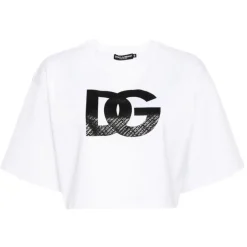 Dolce & Gabbana T-shirt-Dolce & Gabbana - White T-Shirt - Dolce & Gabbana Exclusive Luxury Collection - Avvenice
