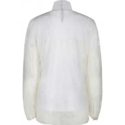 Dolce & Gabbana Shirts-Dolce & Gabbana - White Sheer Lace Blouse - Dolce & Gabbana Exclusive Luxury Collection - Avvenice