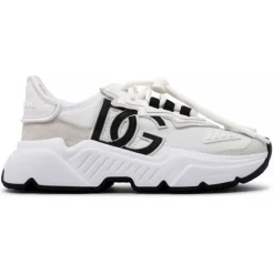 Dolce & Gabbana Shoes-Dolce & Gabbana - White Day Master Sneakers - Dolce & Gabbana Exclusive Luxury Collection - Avvenice